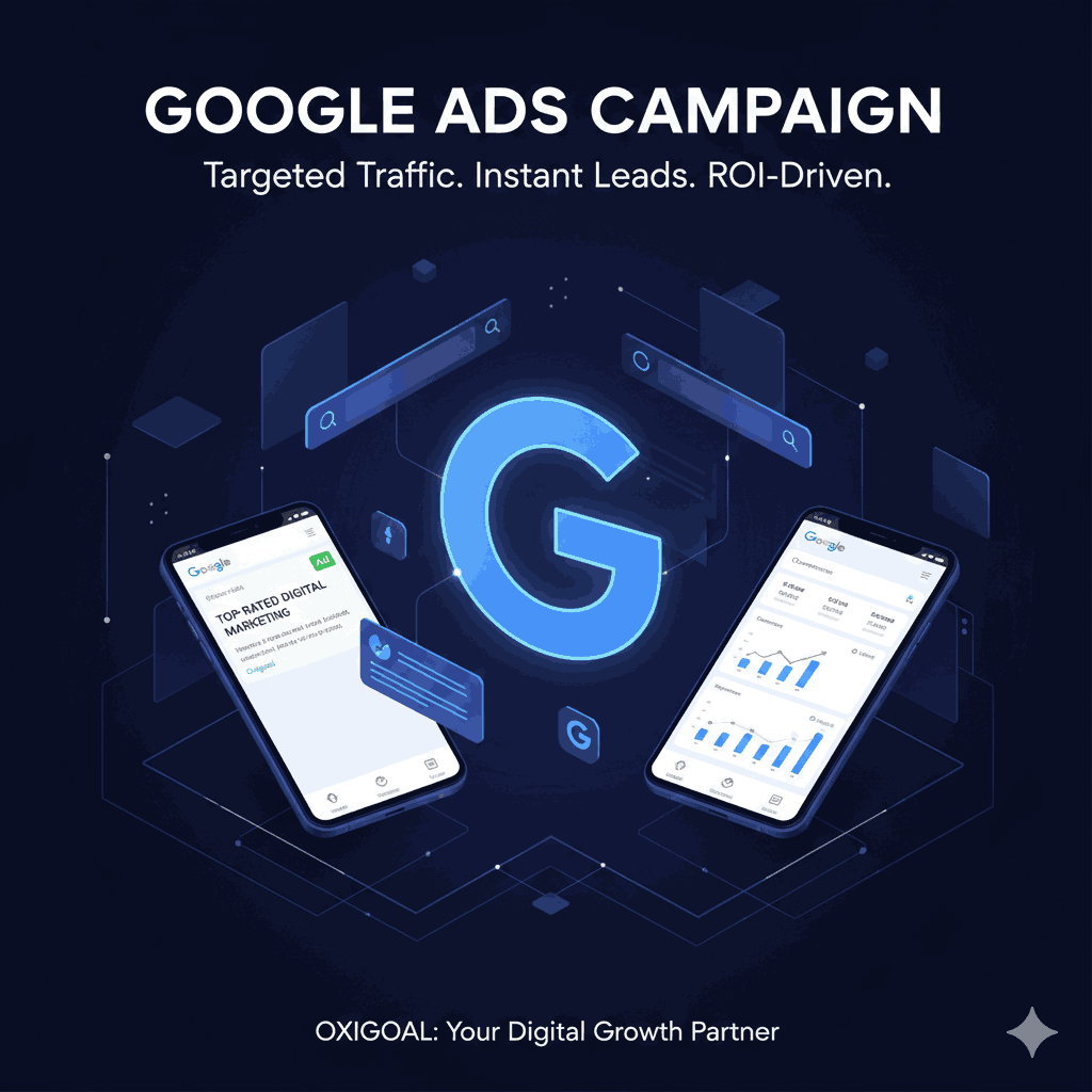 Professional Google Ads Campaign Management - Oxigoal Digital Growth Partner