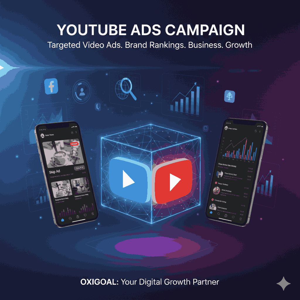 Professional YouTube Ads Campaign Management - Oxigoal Digital Growth Partner